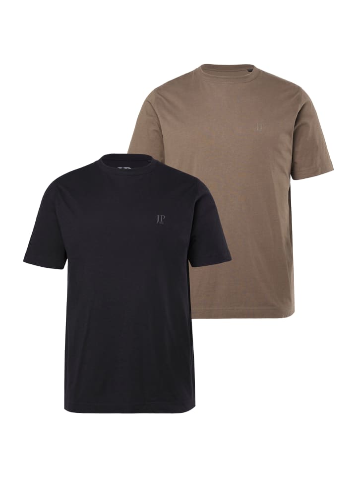 

JP1880 Футболка с коротким рукавом цвета хаки