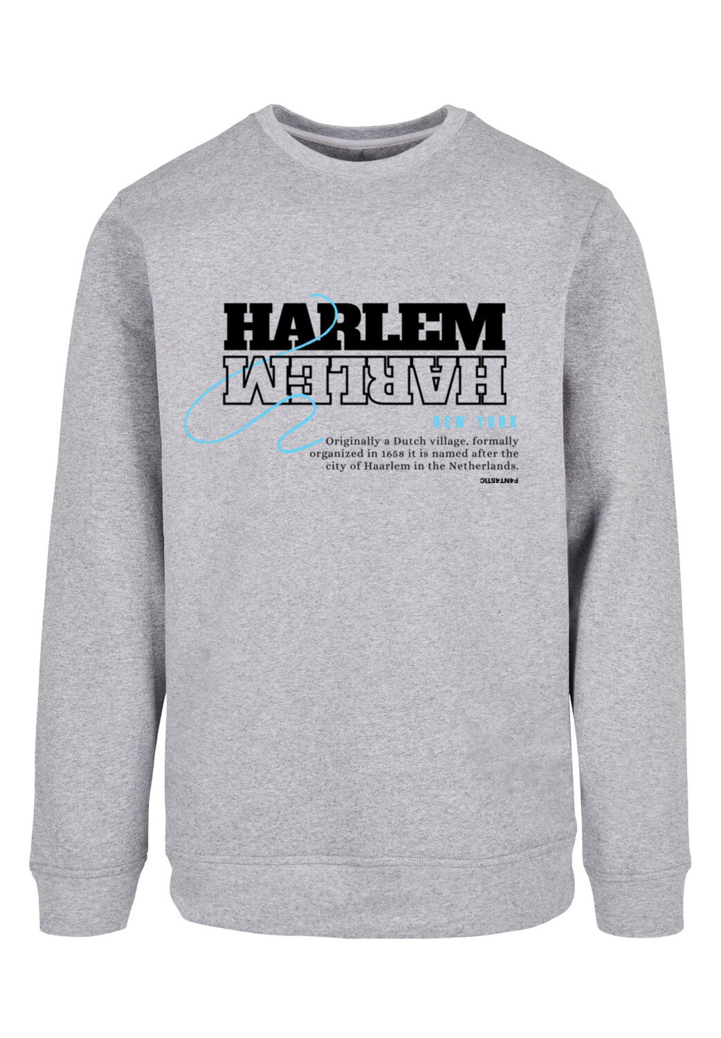 

Пуловер F4NT4STIC Sweatshirt Harlem CREW, цвет grau meliert