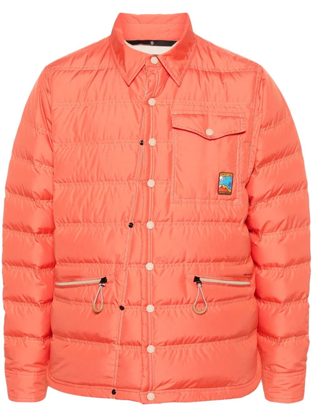 

Утепленная куртка-рубашка Lavachey Moncler Grenoble, оранжевый