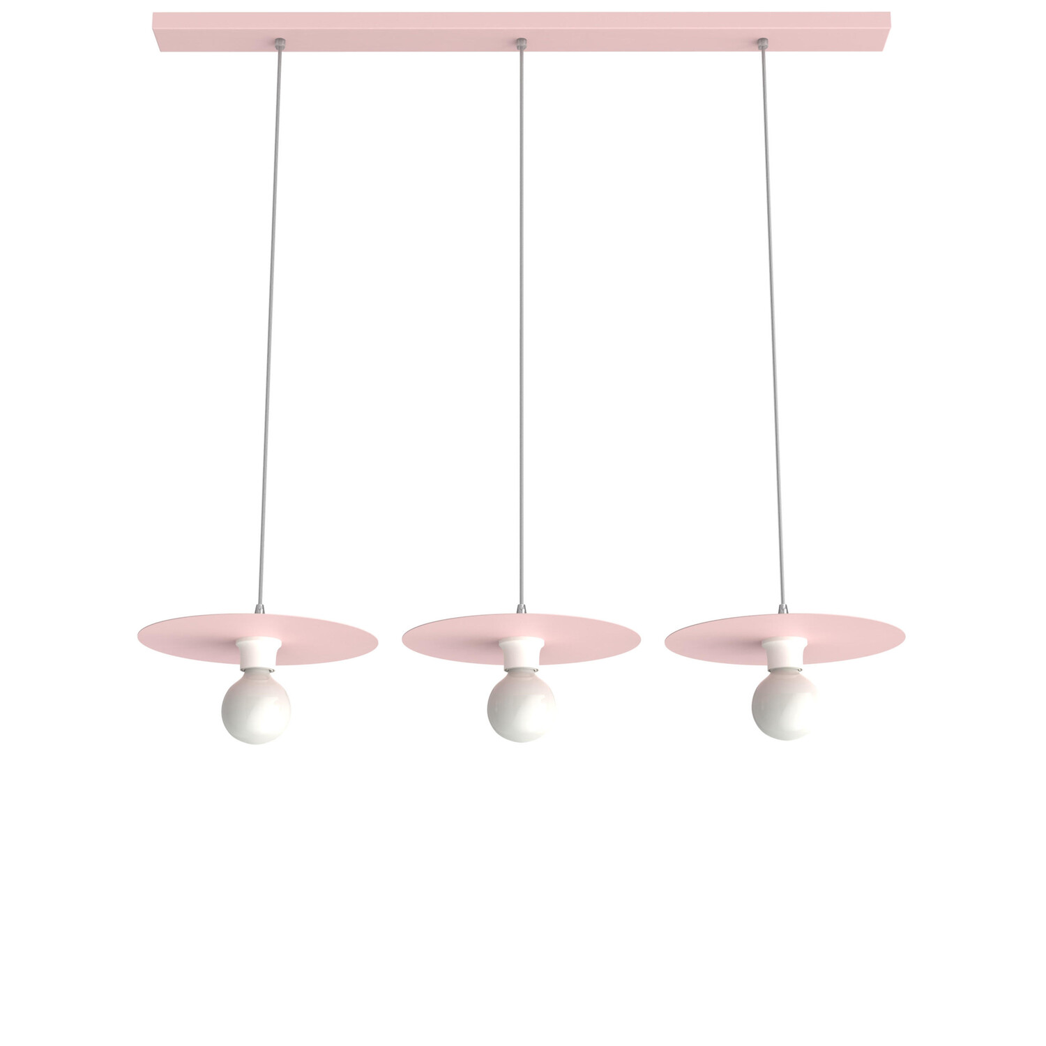 

Подвесной светильник Lumicom, 30x30x7 см, розовый