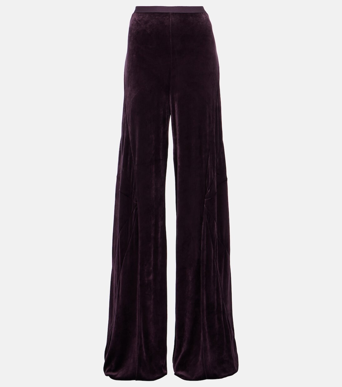 

Бархатные штаны Rick Owens, фиолетовый