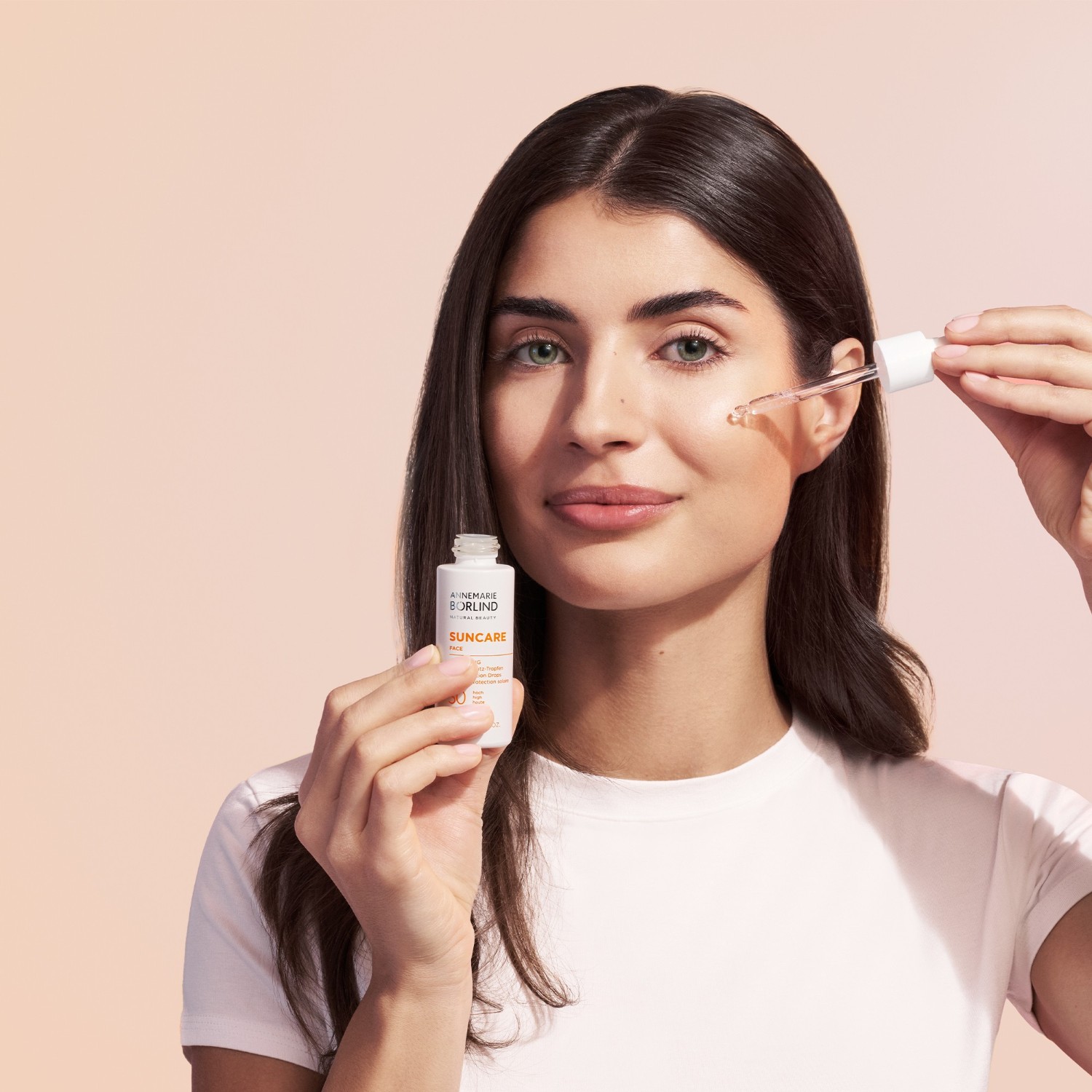 Солнцезащитный крем suncare faceanti-aging sun protection drops lsf 30 Annemarie Boerlind, объем 30 мл — фото 3