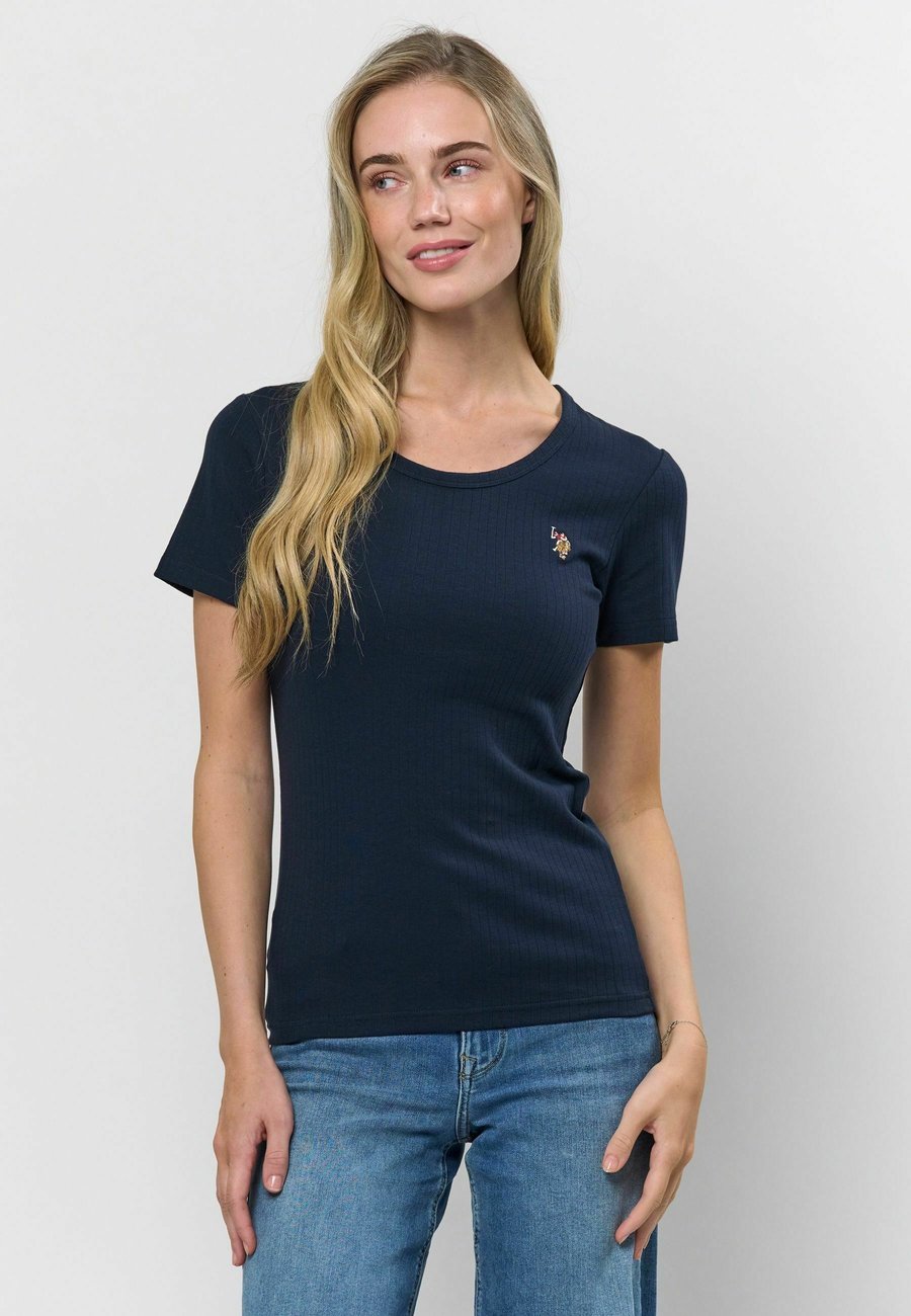 

Футболка U.S. Polo Assn. Basic T-shirt, Dark Sapphire/Dark Blue, Синий, Футболка U.S. Polo Assn. Basic T-shirt, Dark Sapphire/Dark Blue