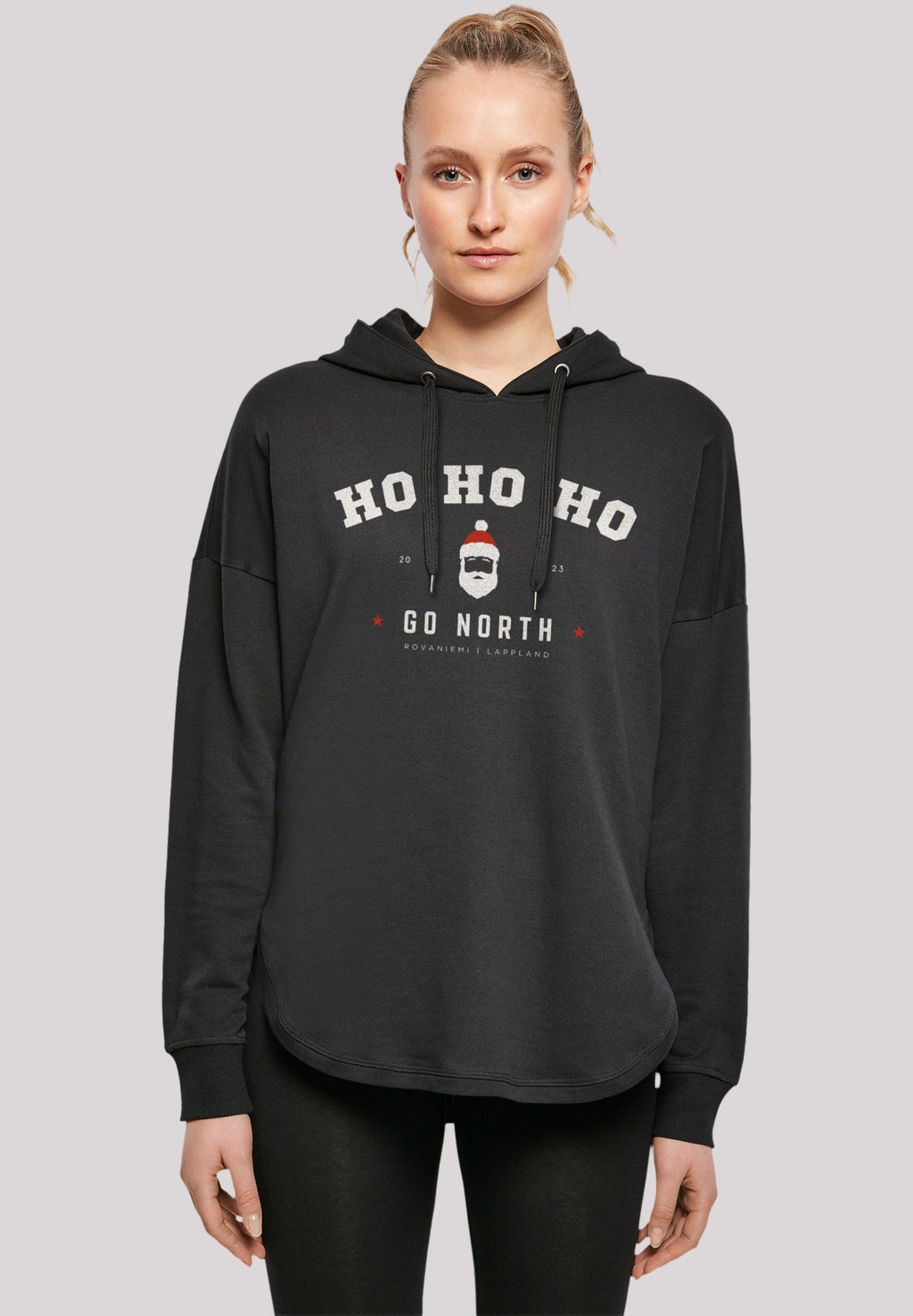 

Толстовка HO HO HO SANTA CLAUS WEIHNACHTEN - Hoodie F4NT4STIC, черный