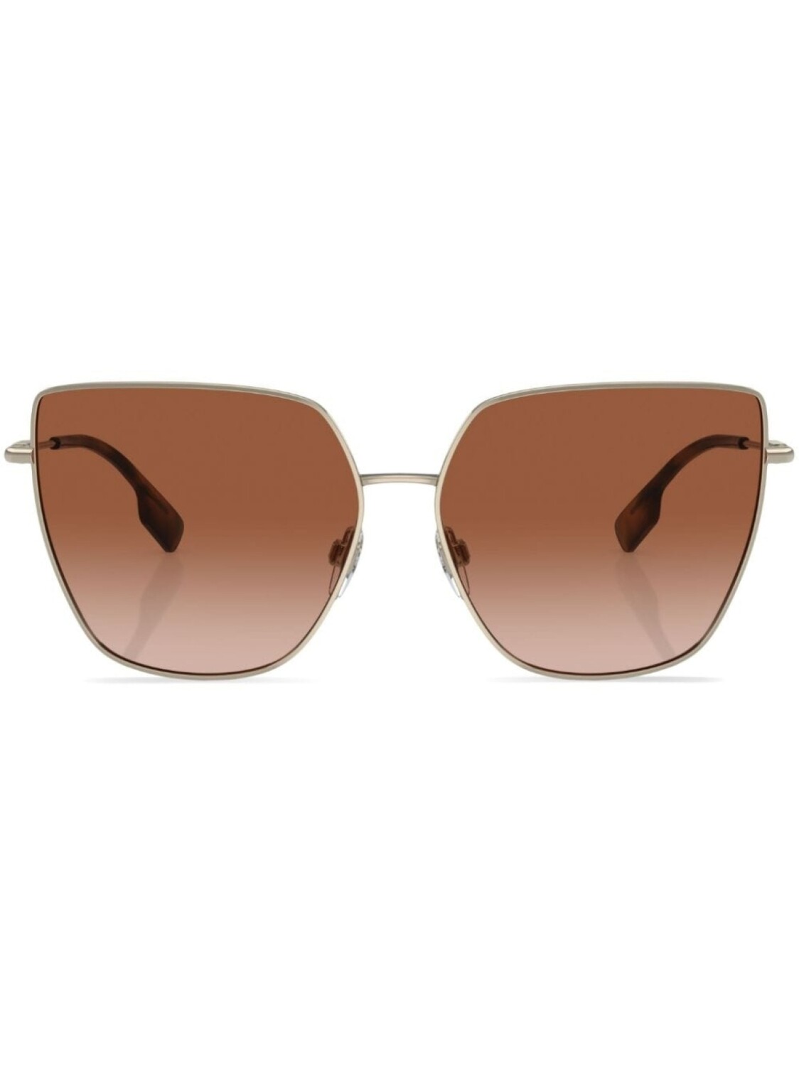 

Burberry Eyewear солнцезащитные очки Alexis, золотистый