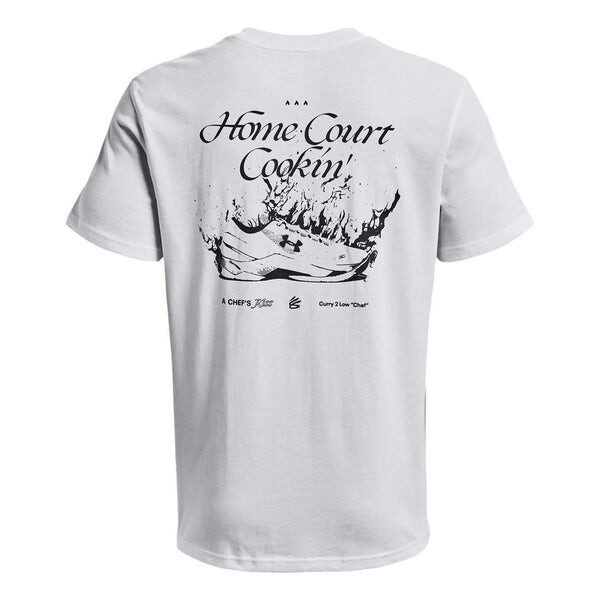 

Футболка curry cook heavyweight t-shirt 'white' Under Armour, белый