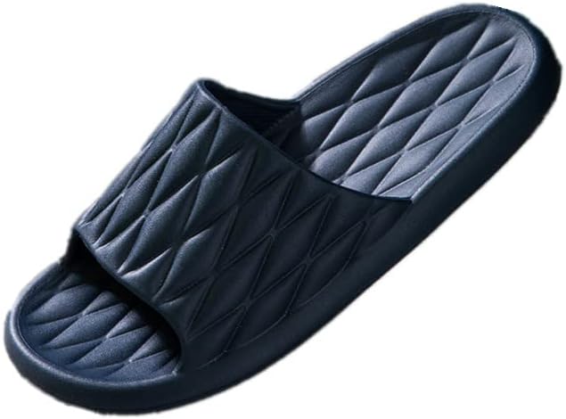 

Тапочки для дома MATERUIEYES, мужские шлепанцы, босоножки для пляжа, бассейна и душа, темно-синий