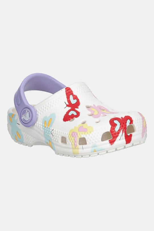 

Детские шлепанцы CLASSIC BUTTERFLY GRAPHIC CLOG T Crocs, белый