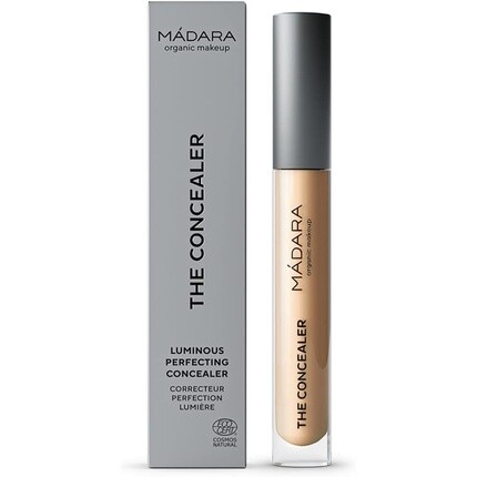 MÁDARA Luminous Perfecting Concealer #35 Медовый органический консилер для контура макияжа с гиалуроновой кислотой и минералами 4 мл