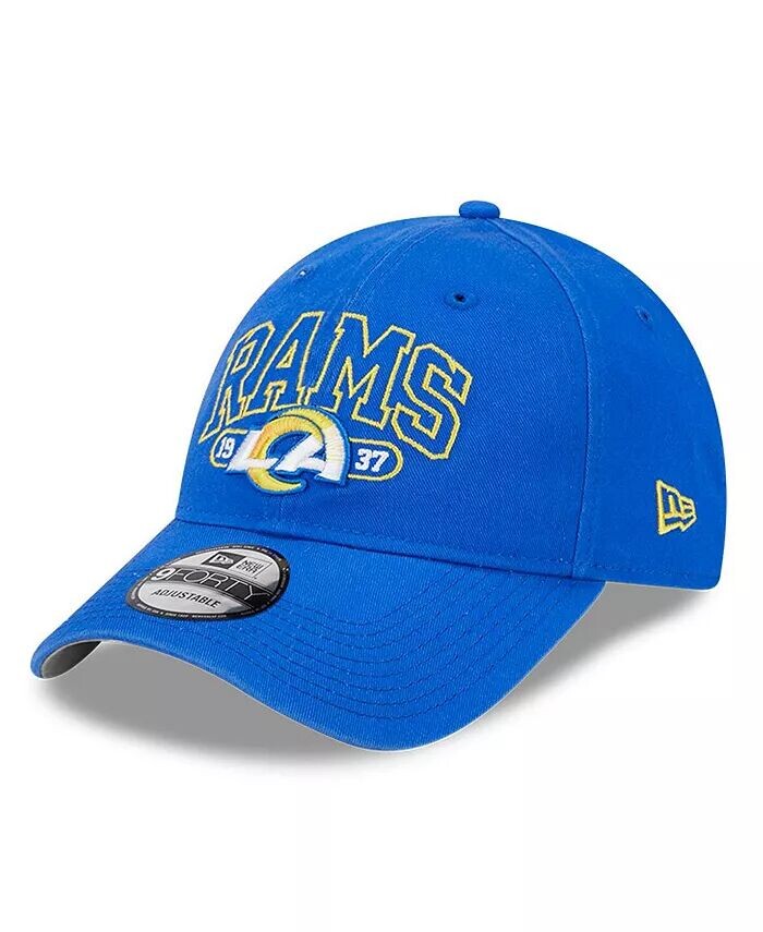 

Мужская кепка Snapback Royal Los Angeles Rams Outline 9FORTY New Era, синий