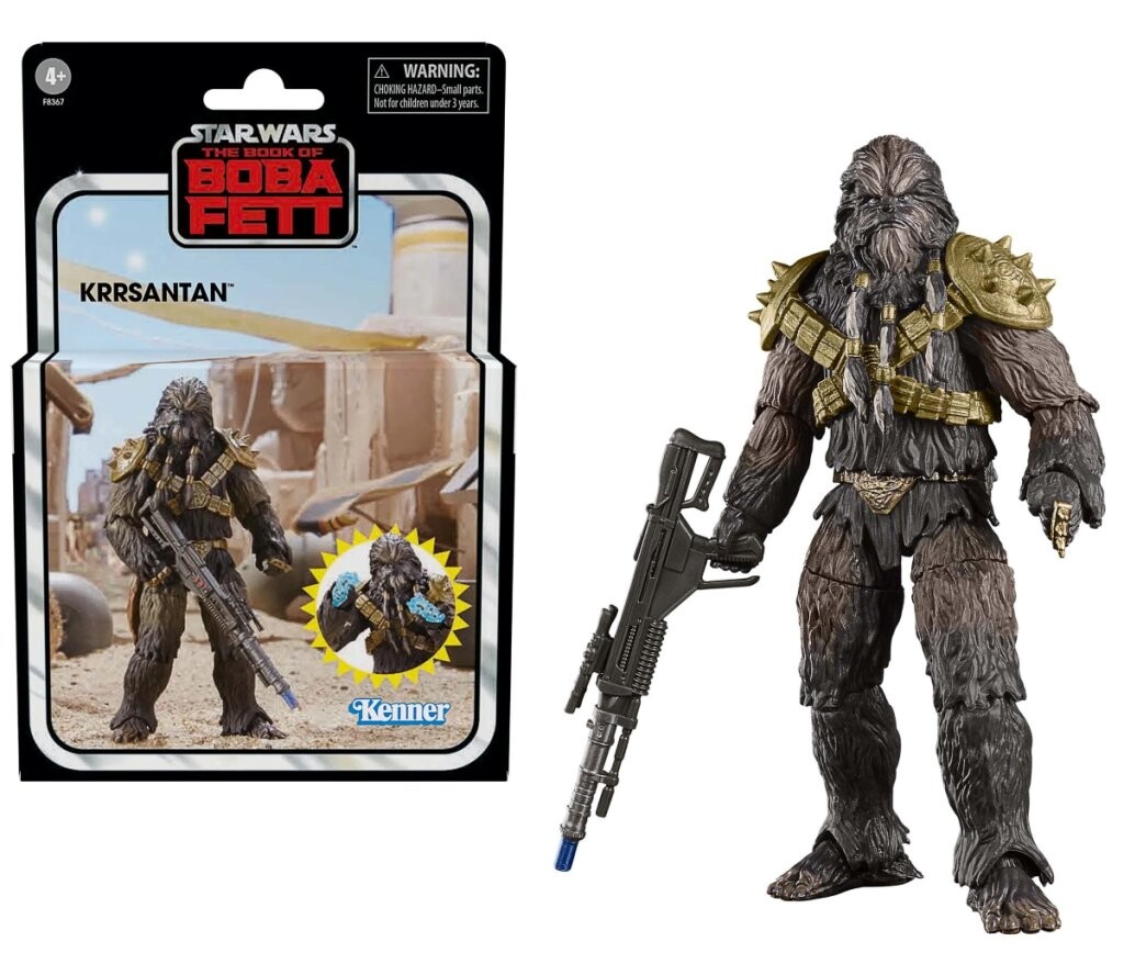 

Звездные войны - Кррсантан - винтажная фигурка из коллекции 10 см Hasbro