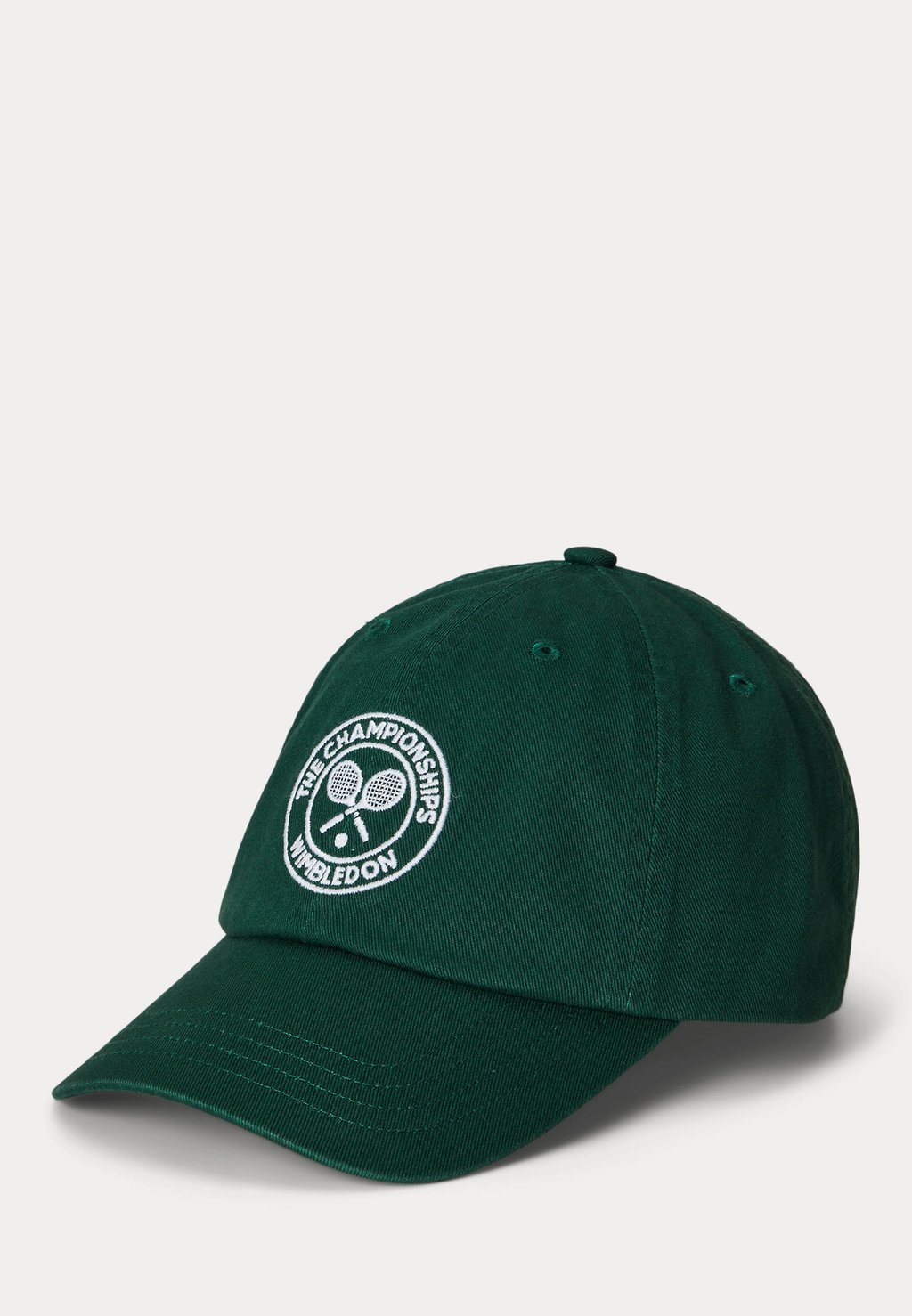 

Бейсболка WIMBLEDON COTTON TWILL BALL CAP Polo Ralph Lauren, зеленый