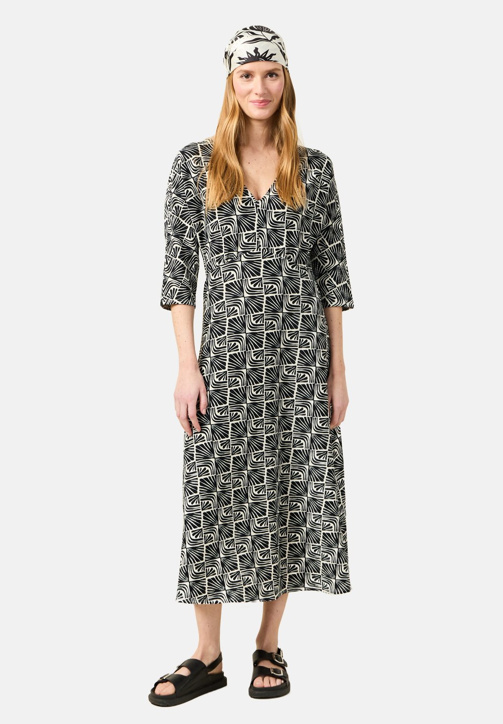 

Повседневное платье MIT 3/4-ÄRMELN BONOBO Jeans, кремовый