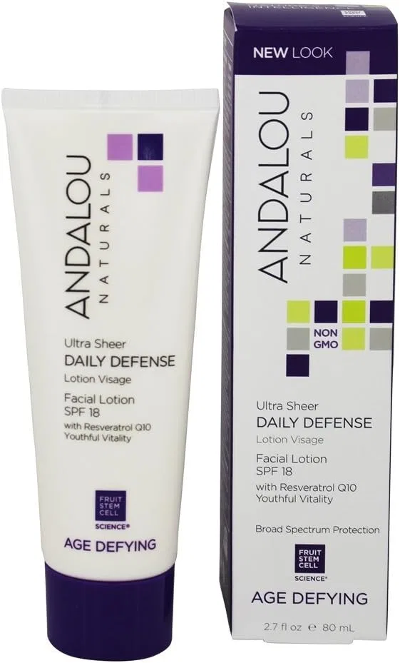 Лосьон для лица Daily Defense Andalou Naturals увлажняющий 2.7 oz