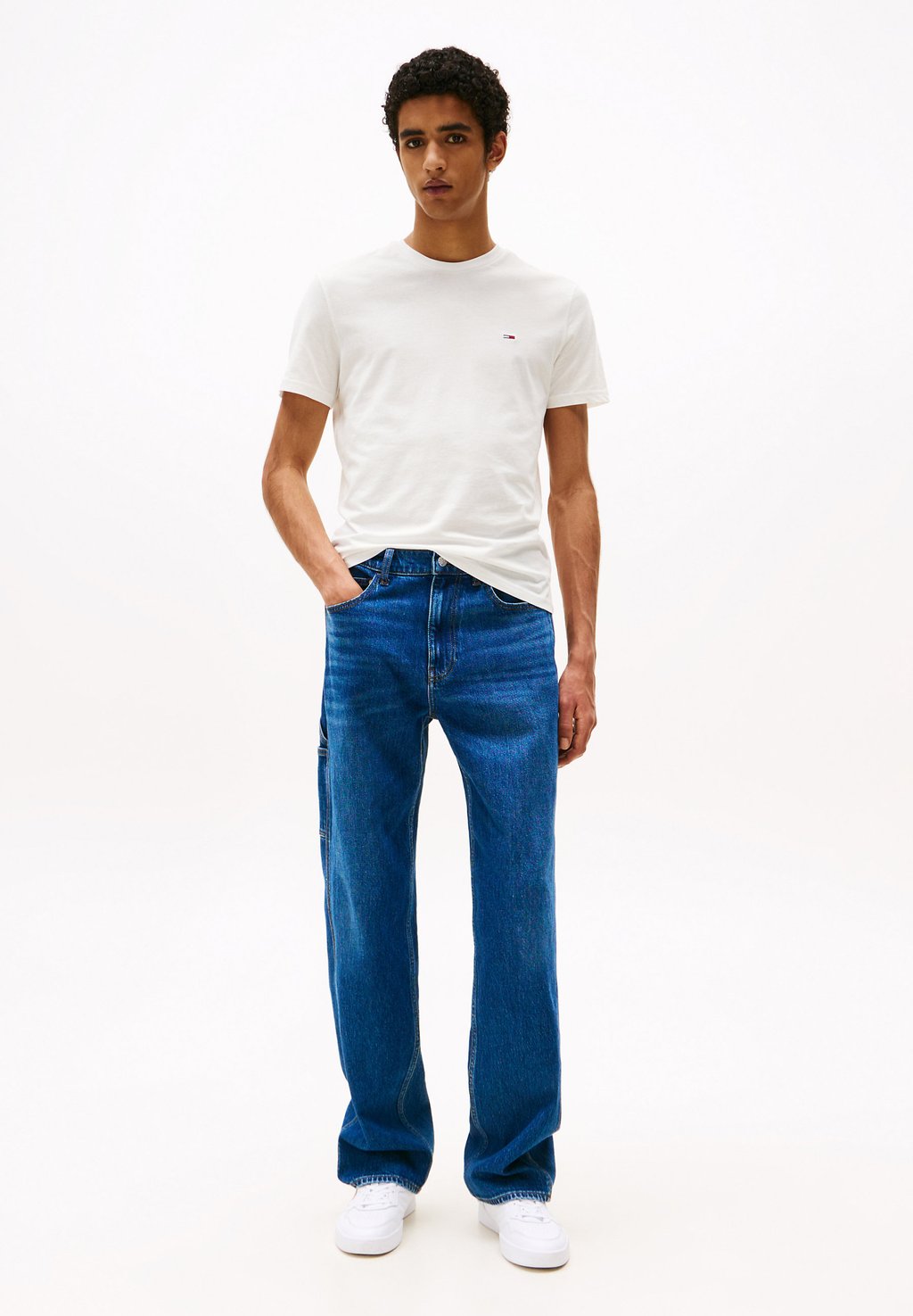 

Базовая футболка TEE 3 PACK Tommy Jeans, кремовый