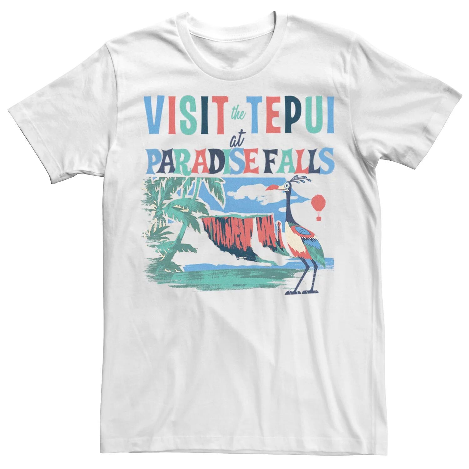 

Мужская футболка с рисунком Disney/Pixar's Up Paradise Falls Disney / Pixar