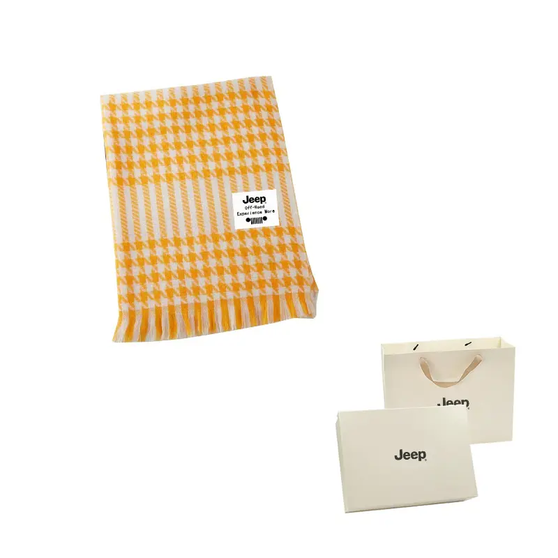 

Шарф из полиэстера Unisex Jeep, corn желтый