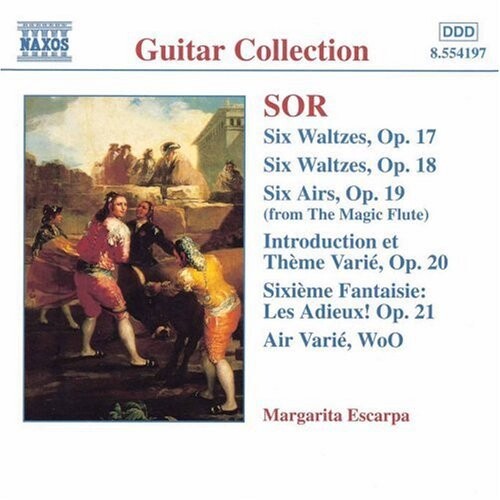 

CD диск Sor / Escarpa: Guitar Music Opp 17-21