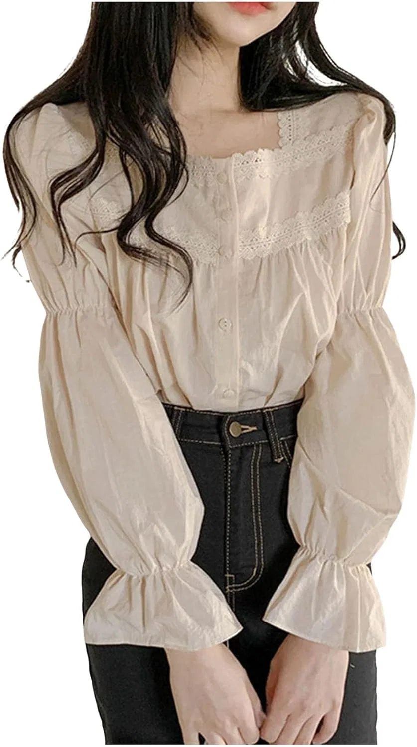 Блуза шифоновая с длинным рукавом, V-образным вырезом, модели black bow tie blouse, бежевый