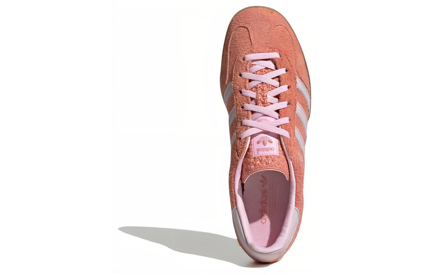 Кроссовки adidas Gazelle Indoor Wonder Clay Gum, оранжевый — фото 4