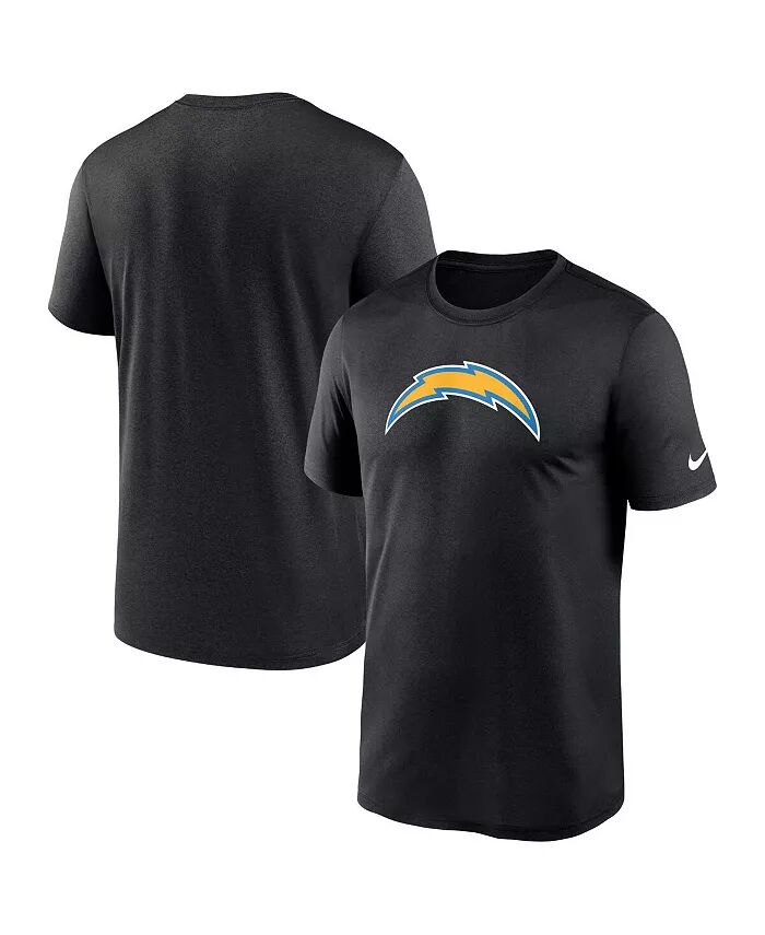 

Футболка мужская черная с логотипом Los Angeles Chargers Legend Performance Nike