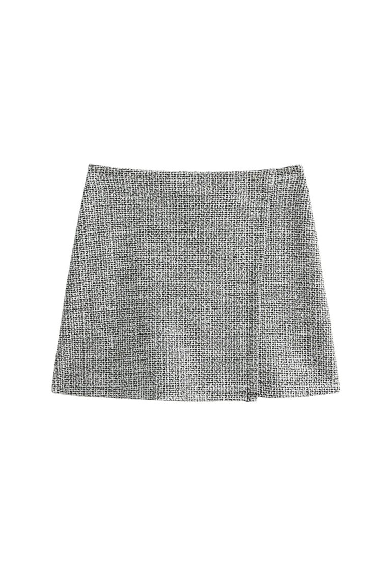 

Юбка А-силуэта BOUCL� WRAP MINI New Look Wide Fit, белый