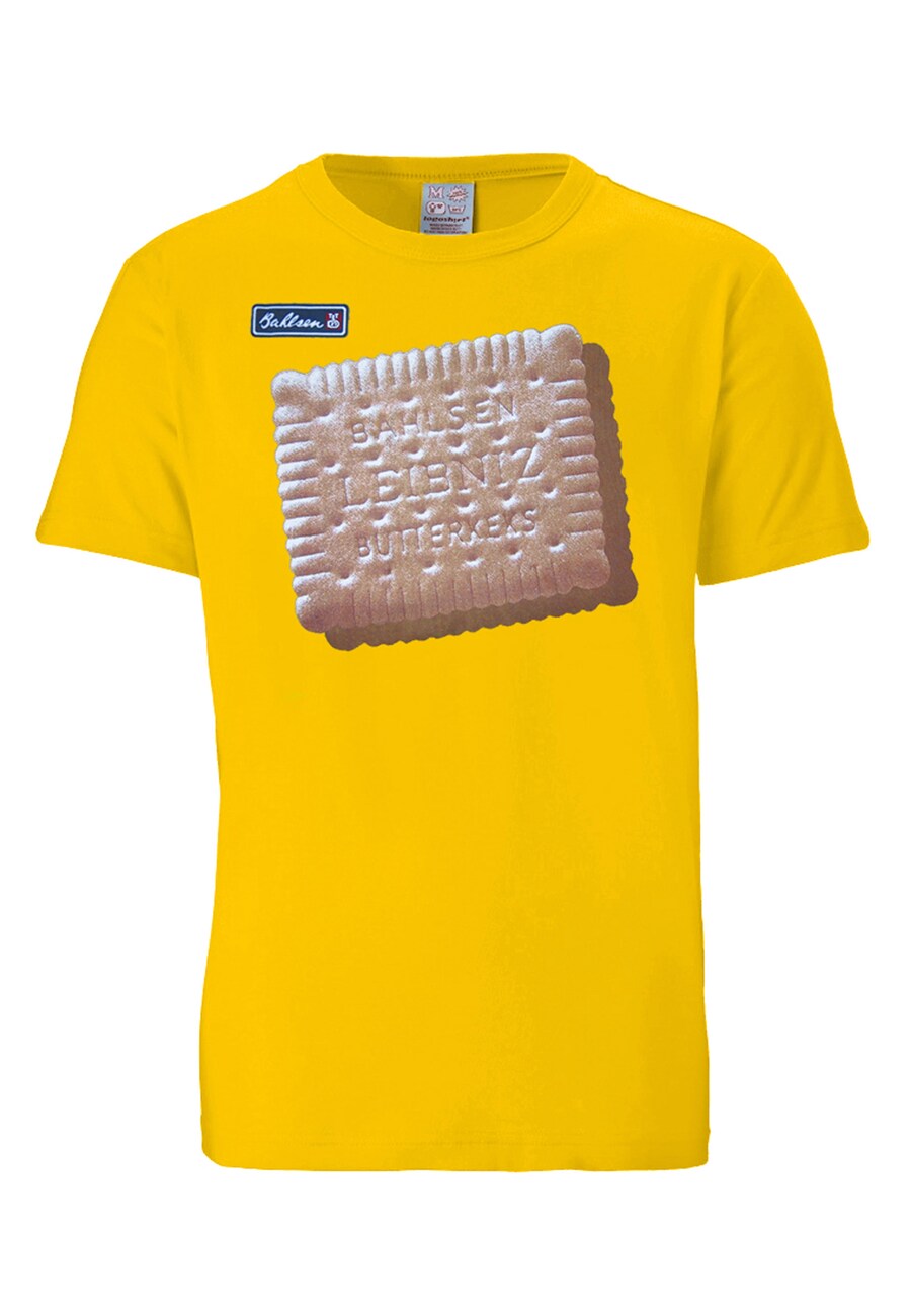 

Рубашка LOGOSHIRT Leibniz Keks, желтый