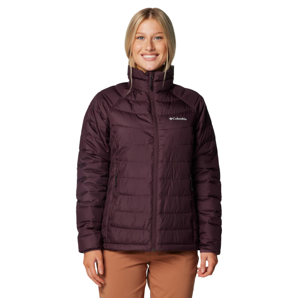 

Женский пуховик Powder Lite II Full Zip Columbia, вишнево-красный