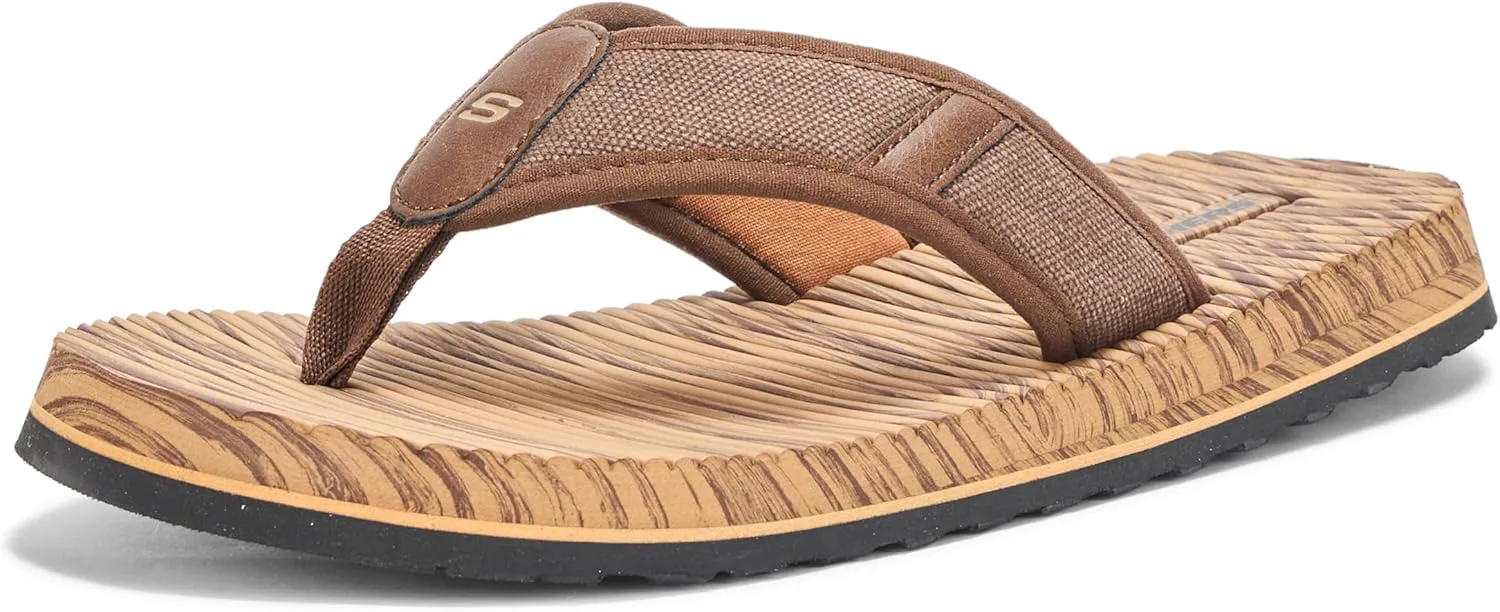Шлепанцы Skechers mens Tantric - Rafe — фото 3