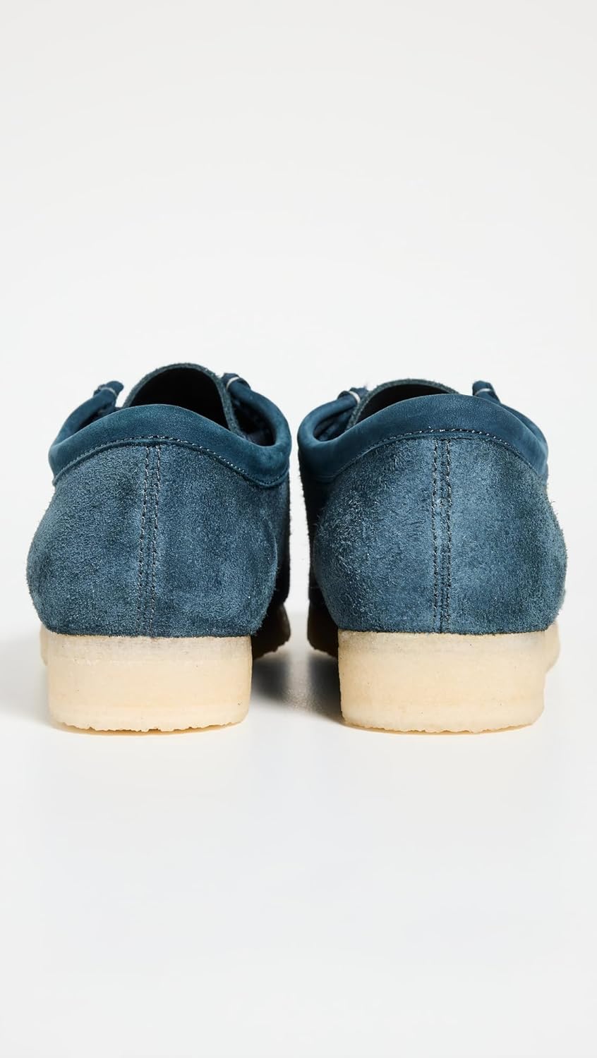 Мужские оксфорды Clarks Wallabee, черные — фото 3
