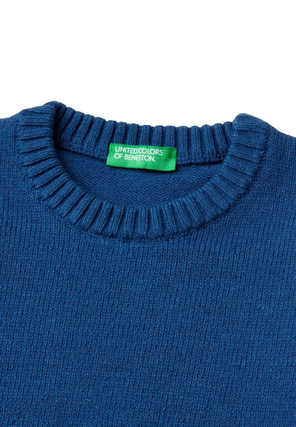 

Джемпер WITH NUMBER United Colors of Benetton, синий