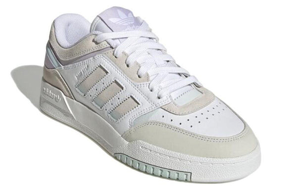 Кроссовки (WMNS) adidas Originals Drop Step Low 'White Purple', белый — фото 3