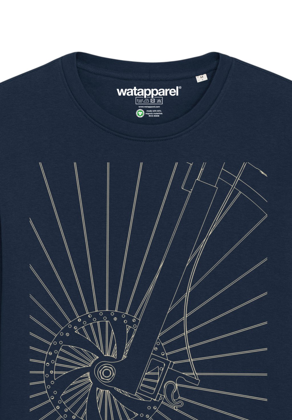 

Толстовка watapparel, темно-синий