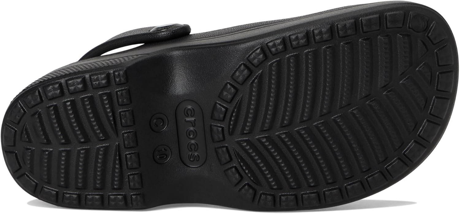 Детские кроксы Crocs Classic Mary Jane, черный — фото 3