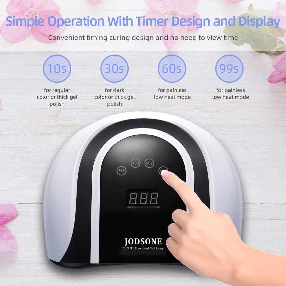 UV LED лампа для сушки гель-лака «120W» от JODSONE Jodsone, M1 Two-Hand Lamp