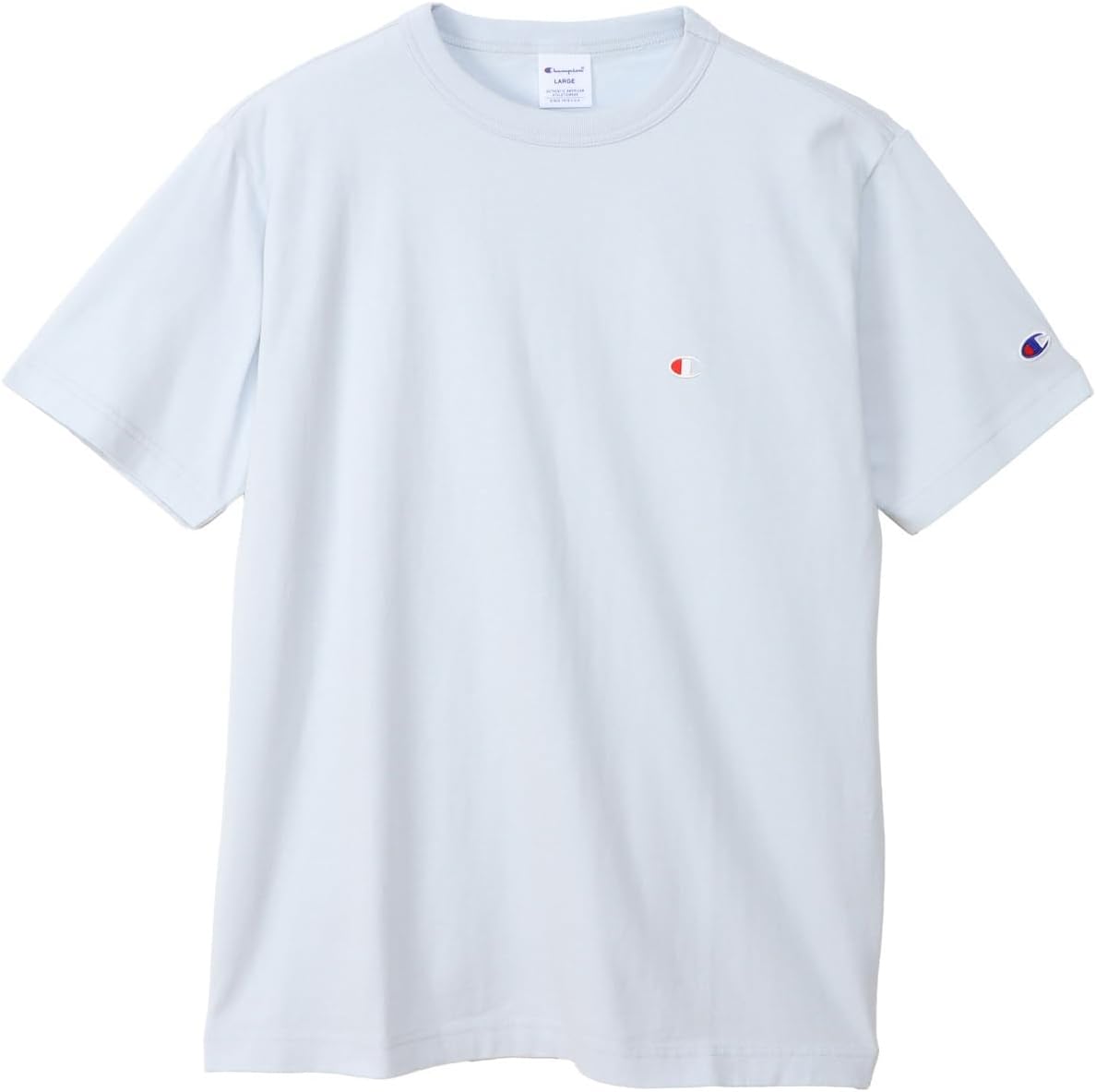 

Мужская футболка Champion C3-P300Z/C3-X352L, короткий рукав, 100% хлопок, Classic Cotton USA, вышивка логотипа в одну точку, футболка с коротким рукавом, базовая модель