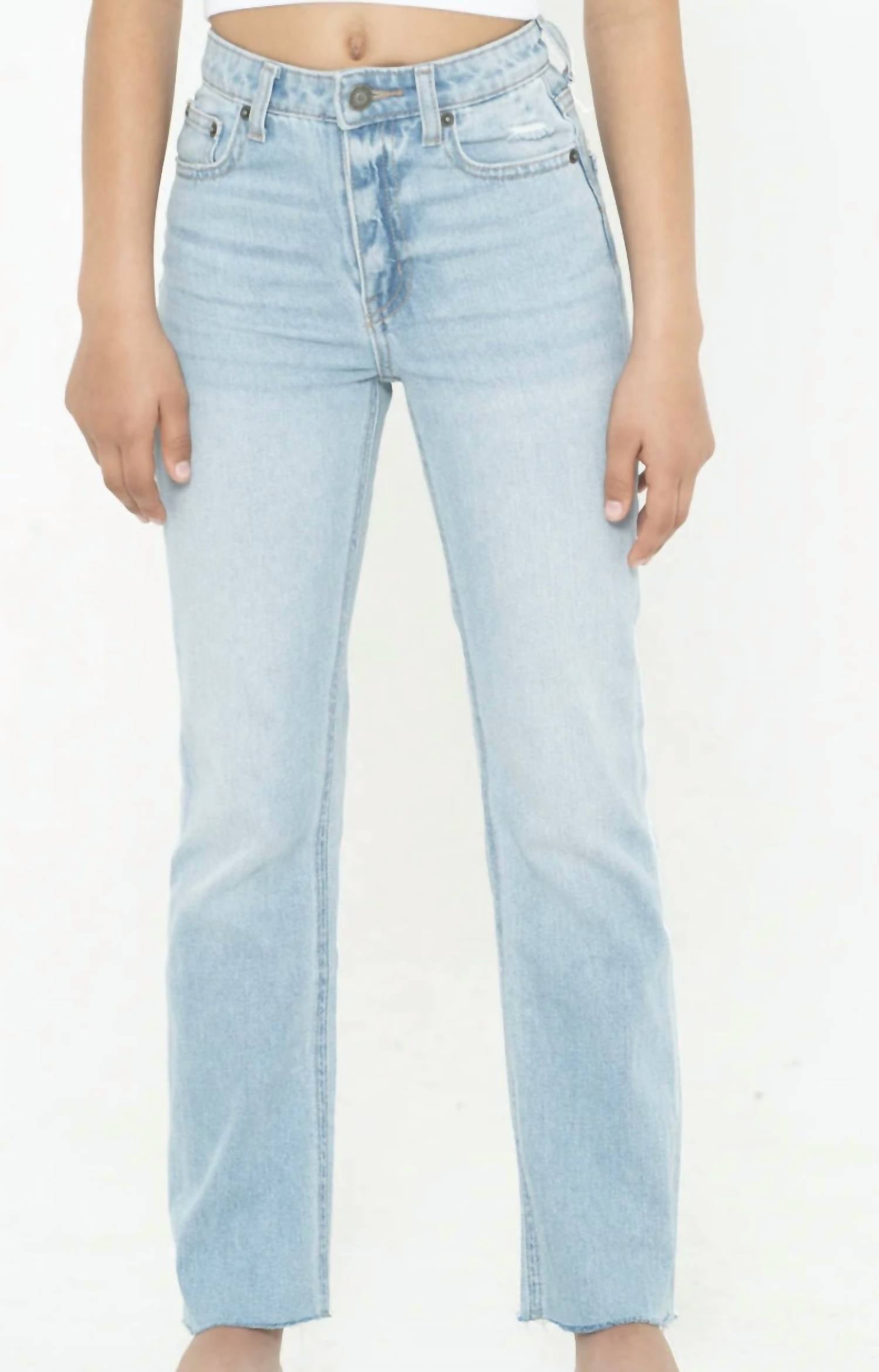 

Детские джинсы прямого кроя в светлой стирке KatieJnyc, Light Wash