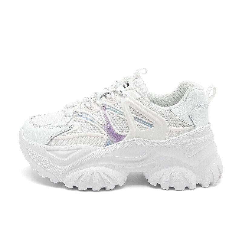 

Кроссовки AGSDON Chunky Sneakers Women's Low-top, белый