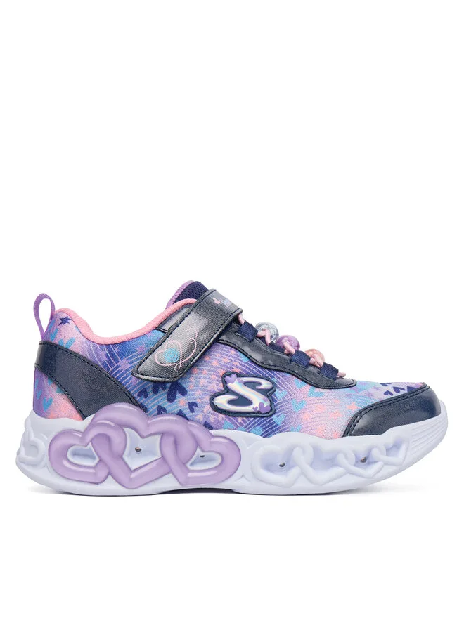 Skechers Кроссовки Infinite Heart Lights 303261L/NVMT фиолетовые