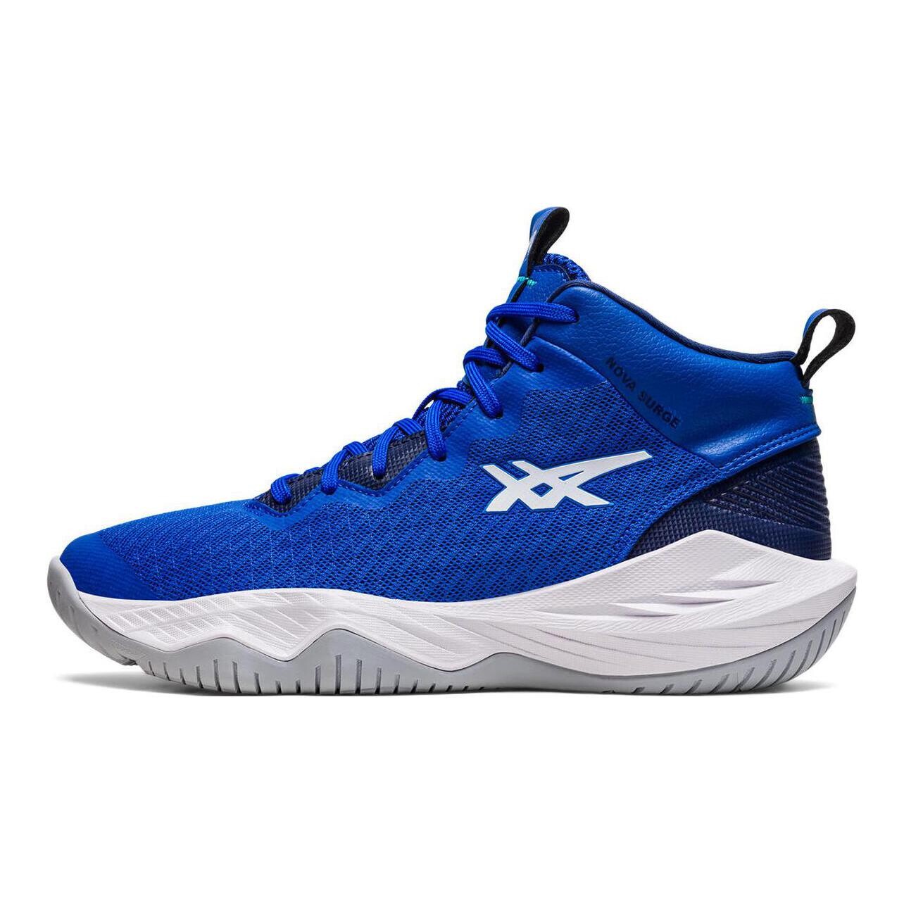 Баскетбольные кроссовки Nova Surge 1 Kids GS Mid-top Blue Asics, синий