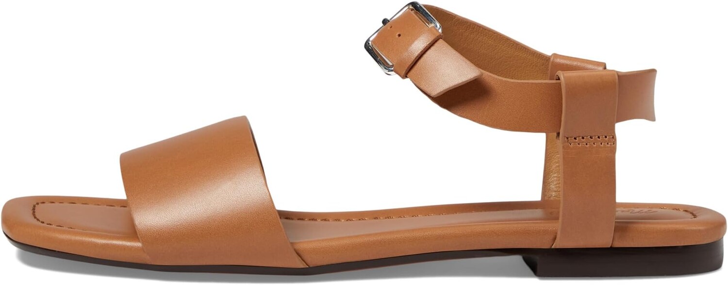 Сандалии Madewell alicante ankle strap sandal, цвет Desert Camel — фото 4