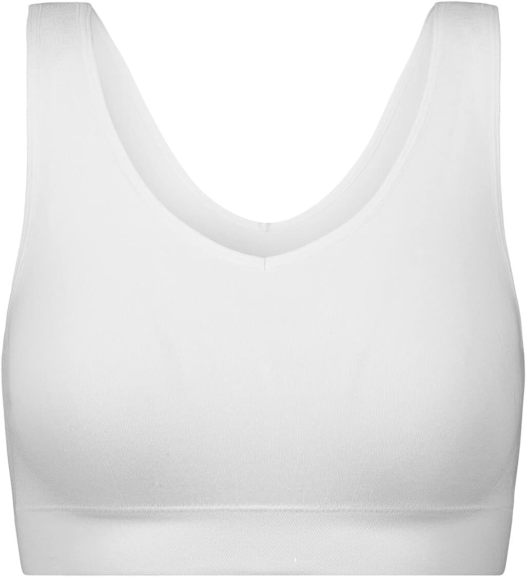 

Бюстгальтер BRABAR Soft V-Neck Crop Bra, белый