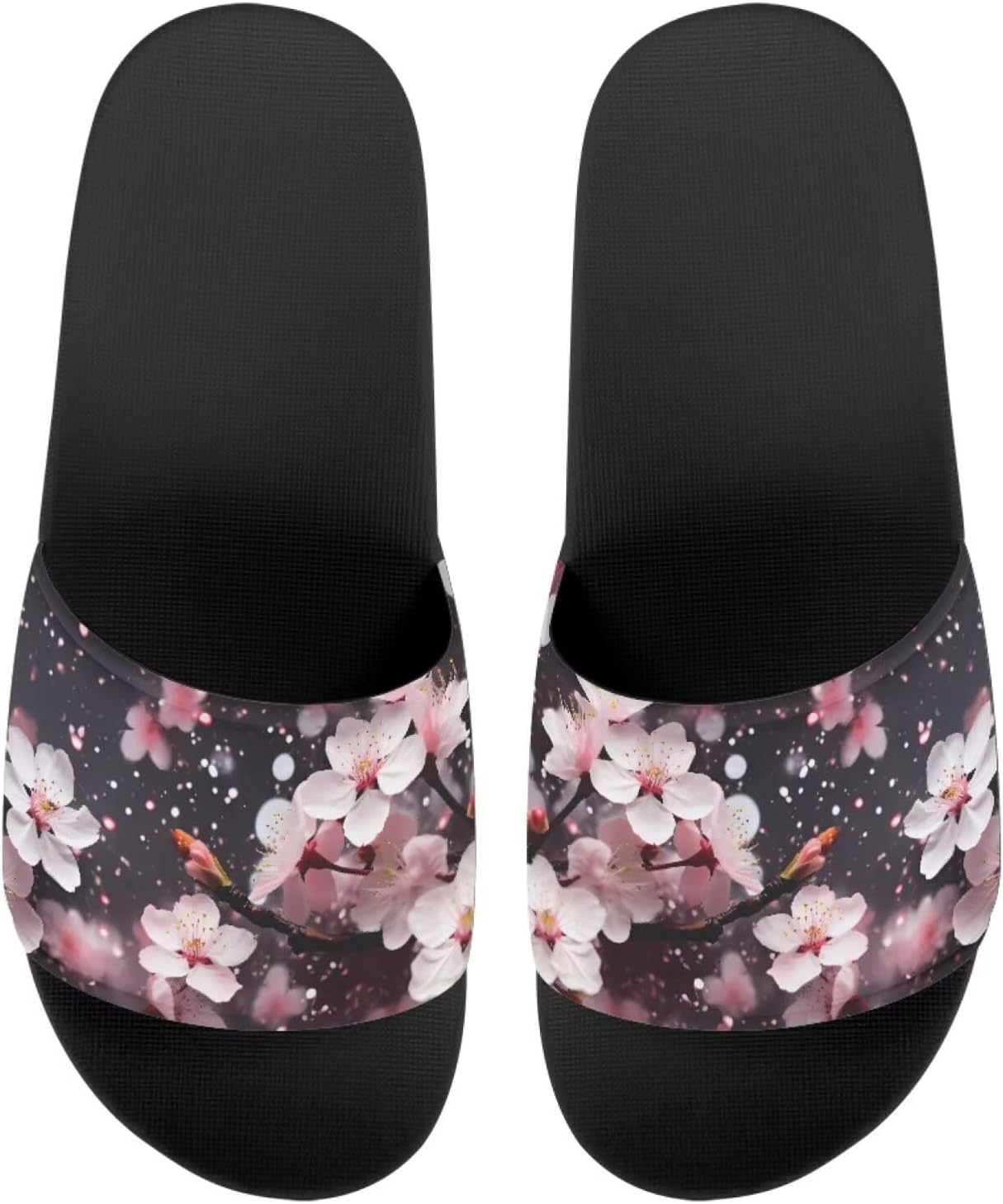 

Женские шлепанцы с цветочным принтом, легкие повседневные босоножки с нескользящей подошвой для лета Getelinseng, розовый