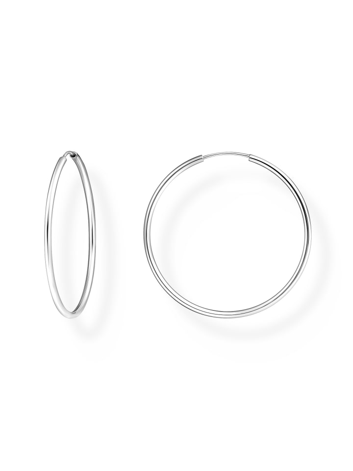 

Thomas Sabo Серебряные серьги-кольца среднего размера
