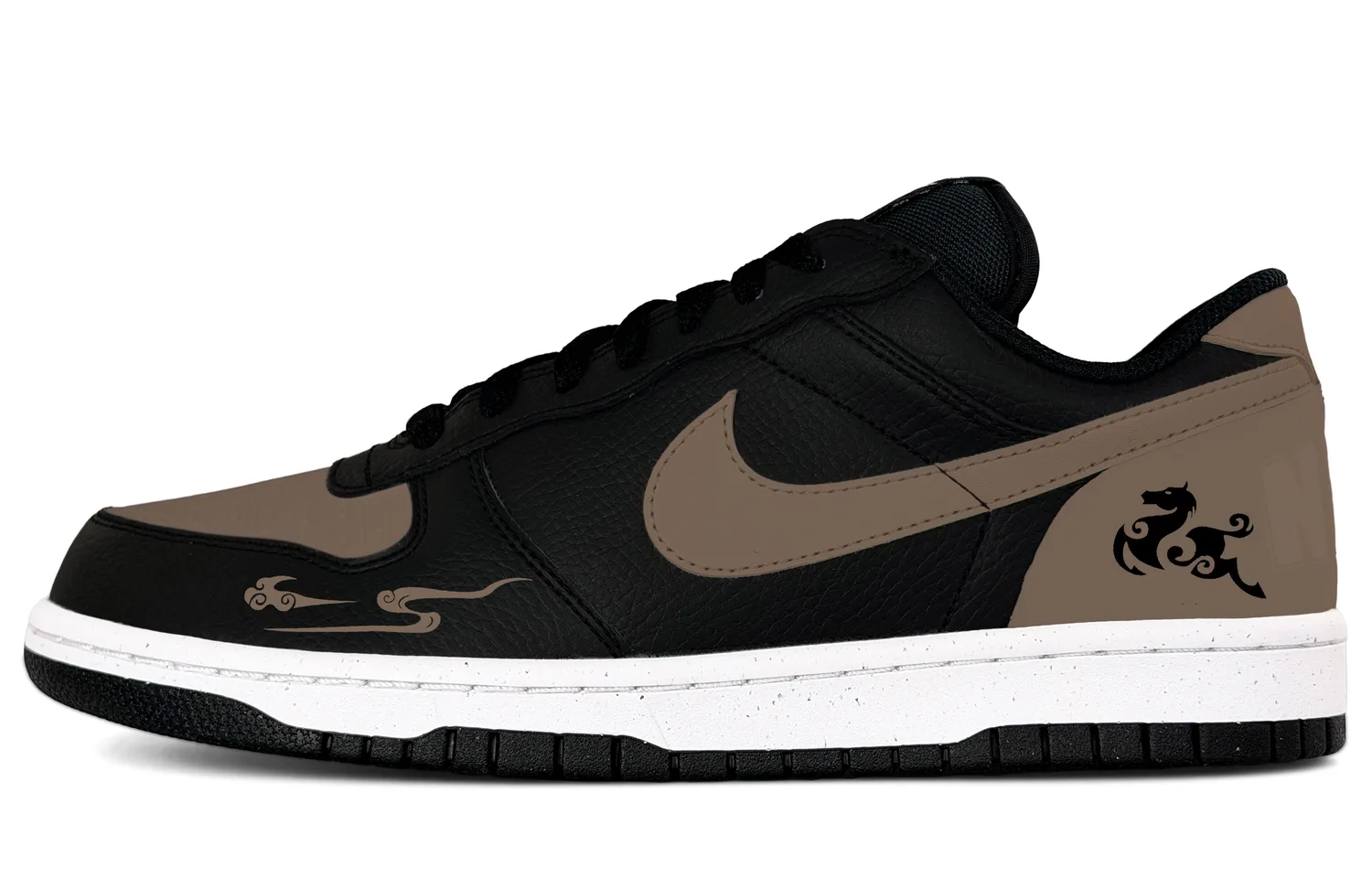 Nike Кроссовки для скейтбординга мужские low top, устойчивые к скольжению и истиранию, дышащие, коричневые