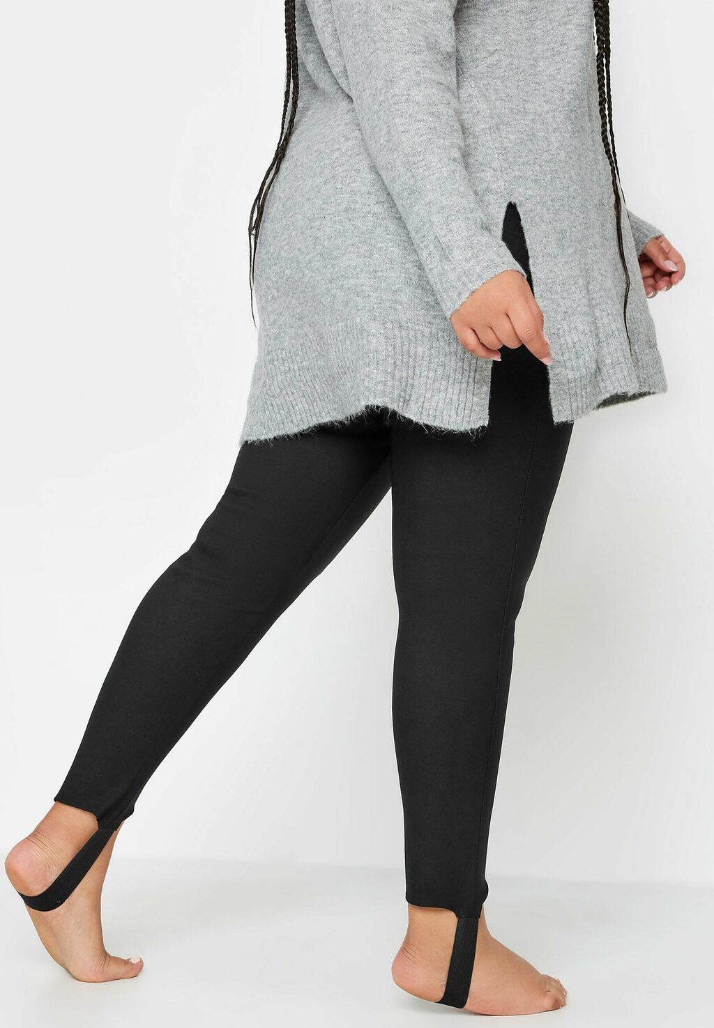 

Леггинсы STIRRUP Leggings Yours Clothing, черный