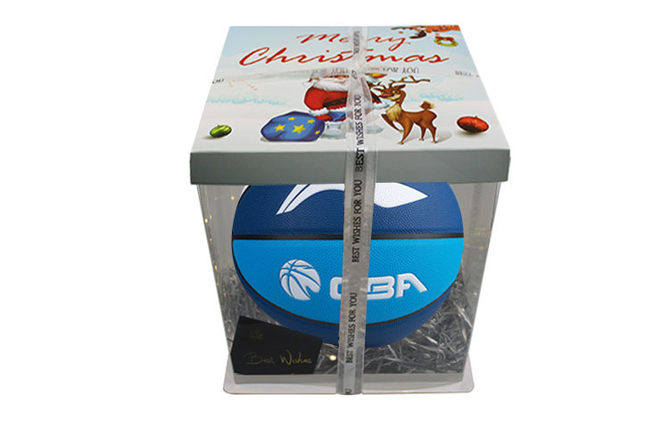 

LINING Баскетбольный мяч PU Blue White размер 7 для соревнований и тренировок