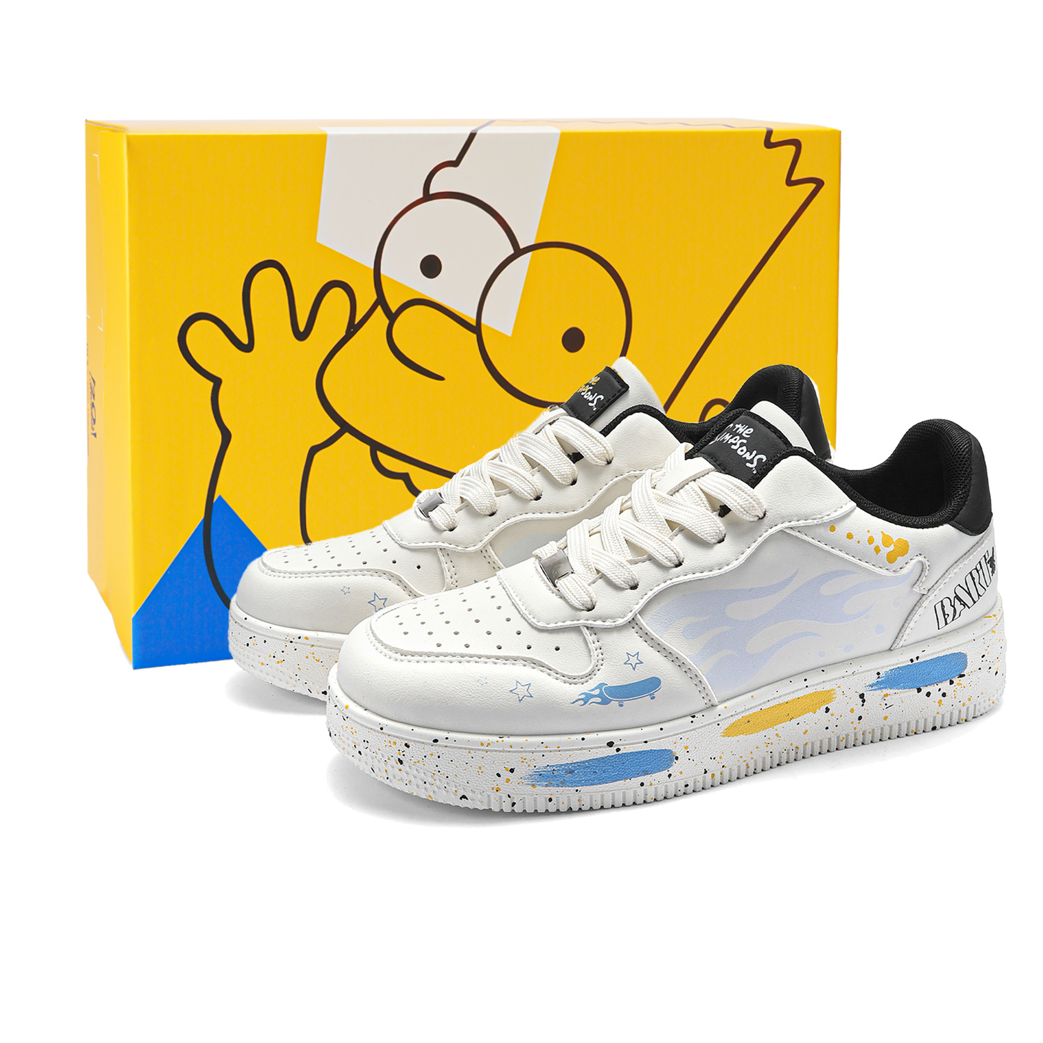 

The Simpsons Низкие повседневные кеды унисекс Vanilla Ecru [Коробка], цвет Vanilla Ecru[Box]