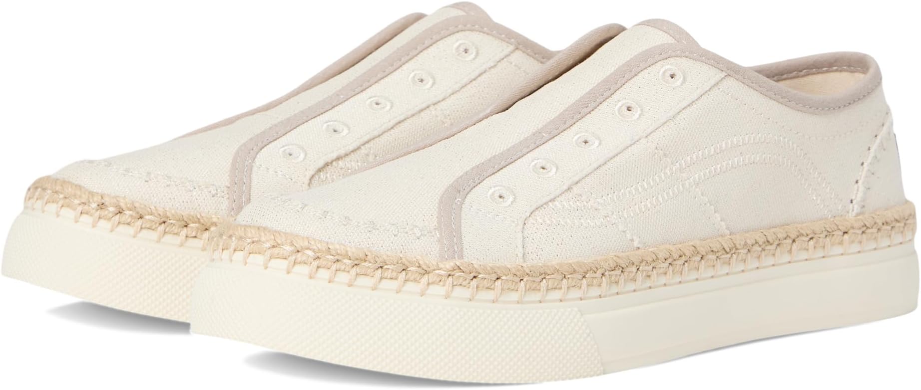 Балетки Blowfish Malibu No Chill Slip-On, цвет Cream/Silver Fabric
