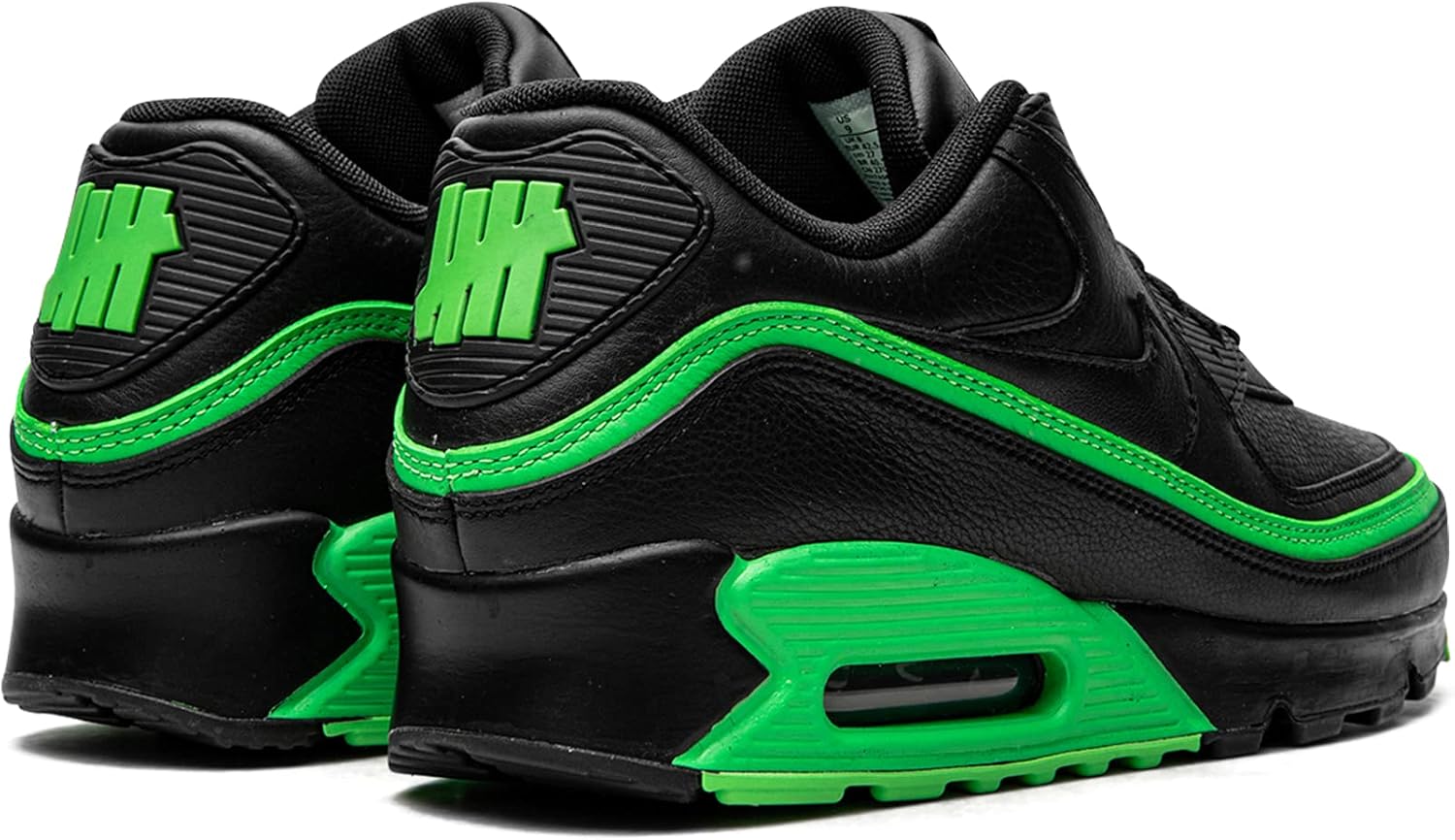 Nike Мужские кроссовки Air Max 90 / Undftd Undefeated Black/Green Cj7197 004, Black/Green — фото 4